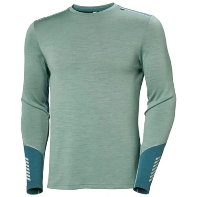 Abbildung von Helly Hansen LIFA Midweight CREW Unterhemd/shirt, Herren, Größe: Large, Cactus