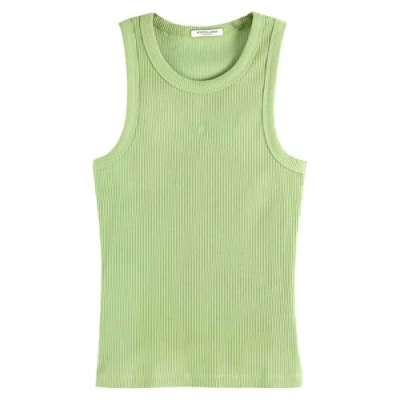 Abbildung von Scotch &amp; Soda Women&#039;s Rib Tank Tanktop, Pistachio, X Small
