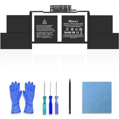 Abbildung von XINGLT A1953 Akku A1990 Ersatz Laptop für MacBook Pro 15 Zoll Retina Batteriewechsel Hohe Leistung (Mitte 2018, 2019) EMC 3215 3359