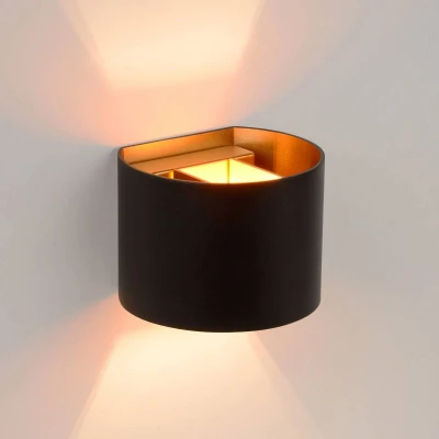 Abbildung von Lucide XIO Wandleuchte LED Dim. G9 1x4W 2700K Schwarz, 11 x 13 9.6999999999999993 cm