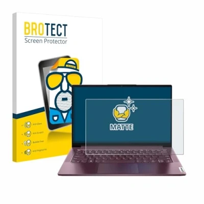 Abbildung von BROTECT Entspiegelungs Schutzfolie für Lenovo Yoga Slim 7 14ARE05 Non Touch Matte Displayschutz Folie, Anti Reflex, Fingerprint