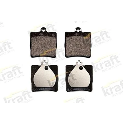 Abbildung von KRAFT 6011040 Bremsbelagsatz Hinterachse MERCEDES BENZ: C Klasse T modell, Limousine, CLK Coupe, CHRYSLER: Crossfire Roadster