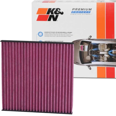 Abbildung von K&amp;N Filters DVF5045 Innenraumfilter Aktivkohlefilter 215 19 quadratisch LEXUS: RX II, GX I, TOYOTA: Camry V Limousine, FJ Cruiser