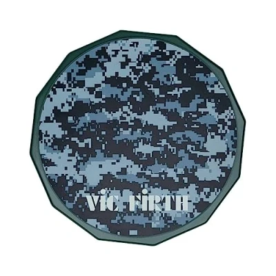Abbildung von VIC FIRTH VXPPDC12 Practice Pad 12&quot; aus Silikon Digital Camo