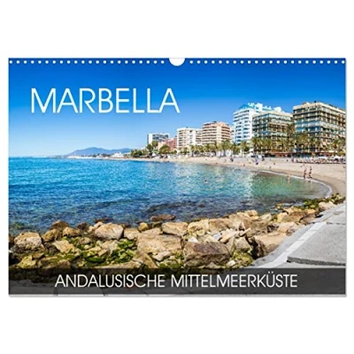 Abbildung von Marbella andalusische Mittelmeerküste (Wandkalender 2025 DIN A3 quer), CALVENDO Monatskalender