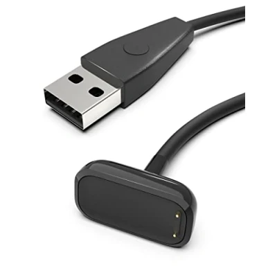 Abbildung von Sinoacc Ladegerät Kompatibel mit Fitbit Charge 5 Luxe Ladekabel Reset Modus 100Cm/3.3Ft Magnetisches USB Kabel Fitness Health Tracker Smartwatch Zubehör