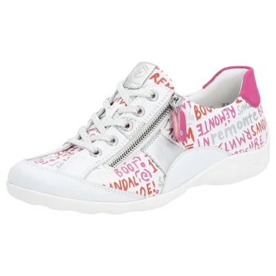 Abbildung von Remonte Sneaker low, Damen, Größe: 36, white multi magenta r Schuhe