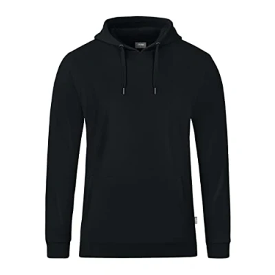 Abbildung von JAKO Fussball Kapuzenpullover, Herren, Größe: Large, Schwarz