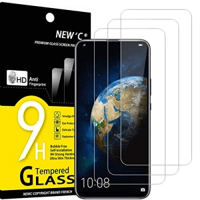 Abbildung von NEW&#039;C 3 Stück, Panzer Schutz Glas für Honor Magic 2, Frei von Kratzern, 9H Härte, HD Displayschutzfolie, 0.33mm Ultra klar, Ultrabeständig