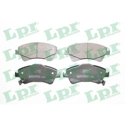 Abbildung von LPR 05P1589 Bremsbelagsatz TOYOTA: Auris Schrägheck, Avensis III Station Wagon, Verso
