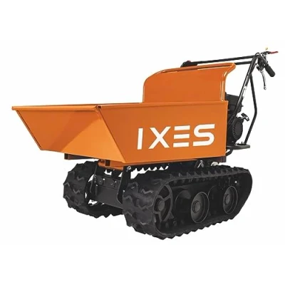 Abbildung von Scheppach Raupendumper IXES Dumper Minidumper Motorschubkarre 400kg Kettendumper, 115.8 l