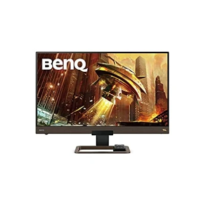 Abbildung von BenQ MOBIUZ EX2780Q Gaming Monitor (27 Zoll, IPS, WQHD, 144 Hz, HDR 400, FreeSync Premium, Fernbedienung)