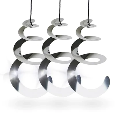 Abbildung von TronicXL Vogelabwehr Windspiel 3X Windspirale Reflektierend Vogelschreck Vogel