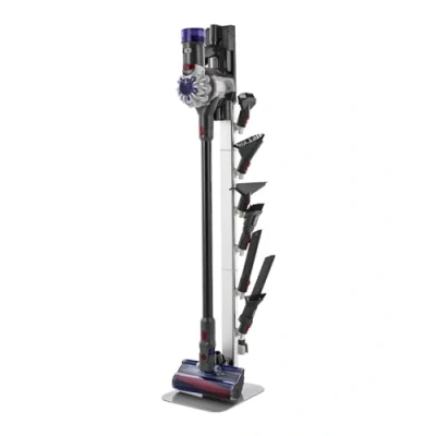 Abbildung von VEVOR 126cm Staubsaugerständer Dyson Multi Modelle Aufbewahrungshalterung Silber