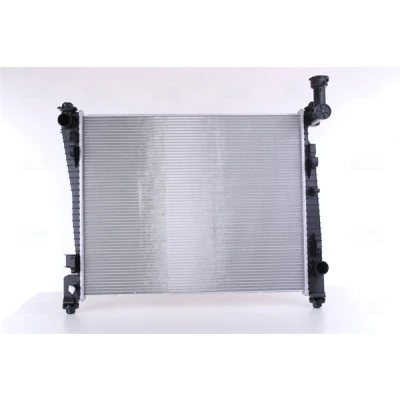 Abbildung von NISSENS 61032 Kühler, Motorkühlung Aluminium 637 508 16 Kühlrippen gelötet JEEP: GRAND CHEROKEE 4