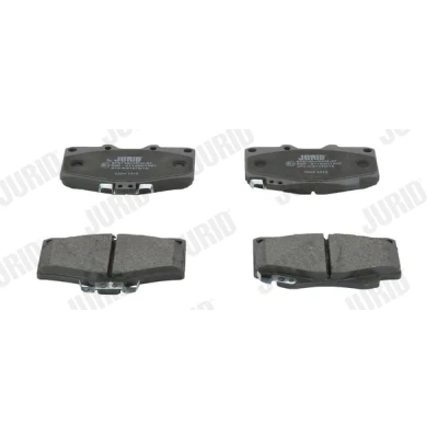 Abbildung von JURID 572140J Bremsbelagsatz mit akustischer Verschleißwarnung ohne Zubehör TOYOTA: Land Cruiser Prado 90, 70 SUV, 80