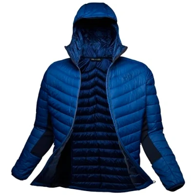 Abbildung von Herren Helly Hansen Verglas Hooded Down Hybrid Ins, Tief Fjord, 2XL