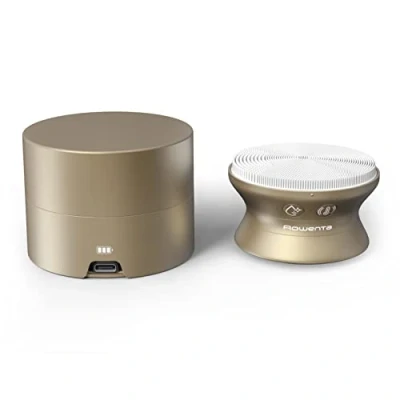 Abbildung von Rowenta Skin Duo reinigt &amp; Boost 2 in 1 Gerät für Gesicht und Hals, nährt, sanft, beruhigte verjüngte Haut, Vibration Wärme, Sofortiges Wohlbefinden, unter Wasser verwendbar LV8530F0