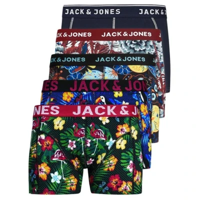 Abbildung von Jack &amp; Jones 5 PACK Jacvel Panties, Herren, Größe: XL, Detail mix 1