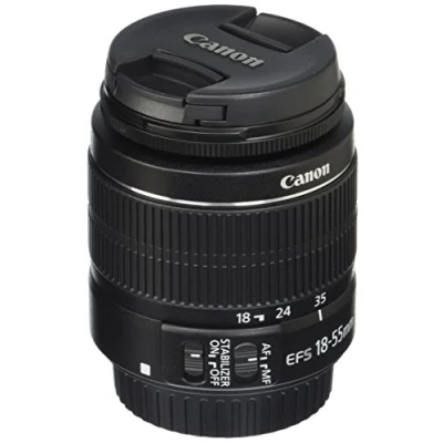 Abbildung von Canon 1855 mm/F 3,55,6 EF S is II 18 mm Linse