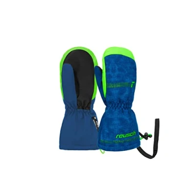 Abbildung von Reusch MAXI RTEX XT Fäustling für Kinder, Größe: 4, Surf the web green gecko