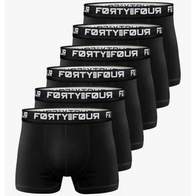 Abbildung von fortyfour 6 PACK Panties, Herren, Größe: 4XL, Schwarz