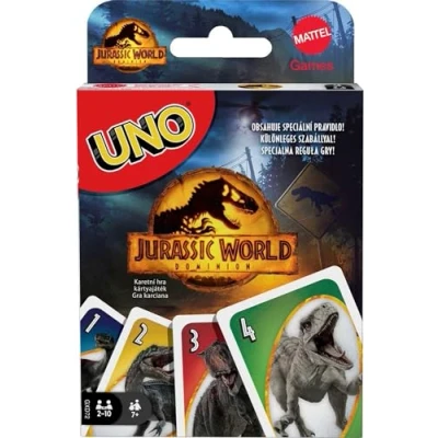 Abbildung von Games UNO Jurassic World Dominion, Kartenspiel, Kartenaustausch, 7 Jahr(e)