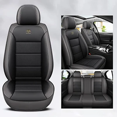 Abbildung von Prelea Sitzbezüge Auto Autositzbezüge Universal Set für SEAT Leon(1M)/Leon Cupra(1M)/Leon Cupra R(1M)/Leon(1P)/Leon Ecomotive(1P)/Leon Cupra(1P)/Leon FR(1P)/Leon Linea R(1P)/Leon Copa(1P)/