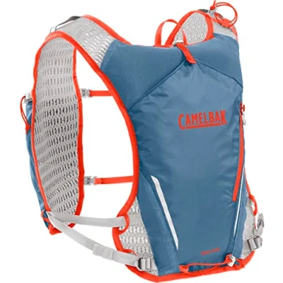 Abbildung von CAMELBAK Unisex Erwachsene Trinkweste 3092010 Trinkweste, Captains Blue/Yellow, Einheitsgröße