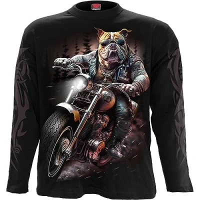 Abbildung von Spiral Herren M301 M T Shirt, Schwarz,