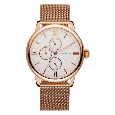 Abbildung von Orphelia Herren Armbanduhr Executive Analog Quarz Edelstahl 122 9707 17