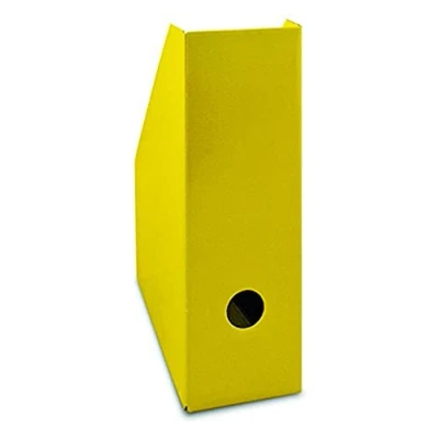 Abbildung von Landré Stehsammler A4, aus stabilem Karton 10,5cm breit, gelb, 40 Stück