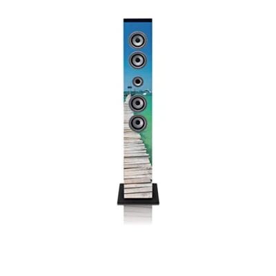 Abbildung von Lenco IBT 6 Sea 1.0 Bluetooth Lautsprecher (40 W, Speaker, FM Radio mit USB/SD Slot, AUX, LCD in Designs)