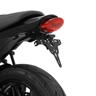 Abbildung von Zieger Kennzeichenhalter Pro für Kawasaki Z 650 RS