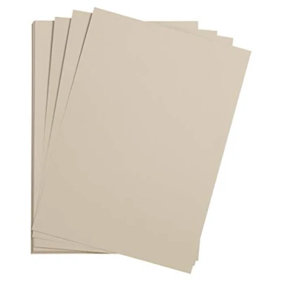 Abbildung von Clairefontaine 90781C Packung mit 25 Bogen Zeichenpapier Etival Color, DIN A3, 29,7 x 42cm, 160g, 1 Pack Hellgrau