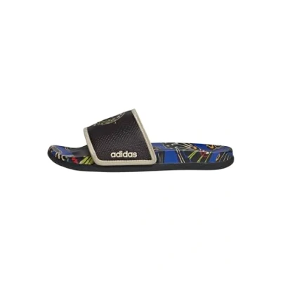 Abbildung von adidas Adilette Comfort Slides Damen Rutsche, Core Black Schwarz, 43 EU