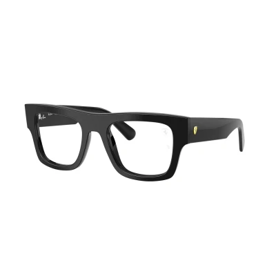 Abbildung von Ray Ban Unisex RX5517M F601 Rahmen von BRILLEN Acetat Schwarz Transparent Quadratisch Normal