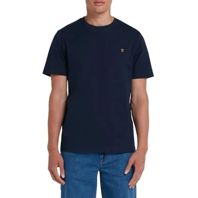 Abbildung von Farah Danny Tshirt basic, Herren, Größe: Large, True navy
