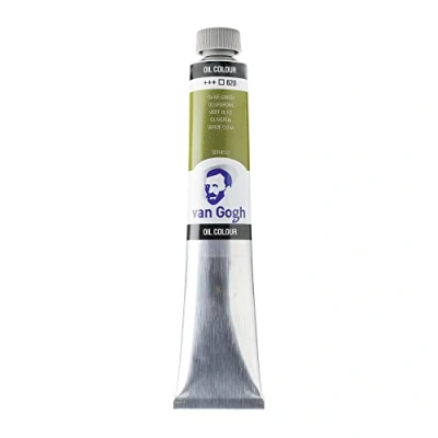 Abbildung von Van Gogh Ölfarbe Tube 60 ml Olivgrün 620 Hohe Pigmentierung Ausgezeichnete Abtönstärke Lichtechtheit +++ Serie 2
