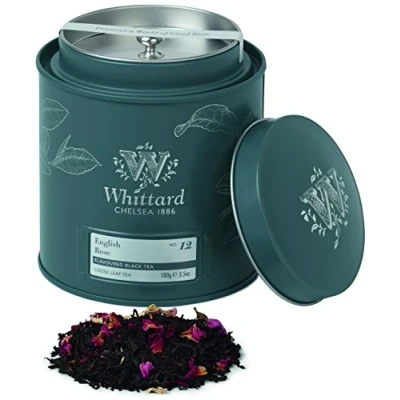 Abbildung von Whittard of Chelsea English Rose Loose Leaf Tea Caddy, 1er Pack (1 x 100 g)