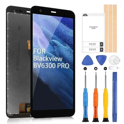 Abbildung von ARSSLY OLED LCD Bildschirm für Blackview BV6300 PRO Display 5,7 Zoll Digitazer Touchscreen Ersatz Montage mit Werkzeugen