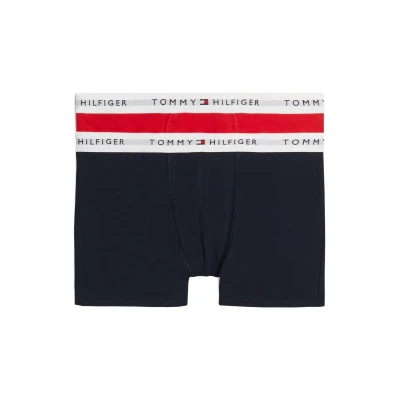 Abbildung von Tommy Hilfiger 2 PACK Panties für Kinder, Größe: 128 140, Desert sky primary red