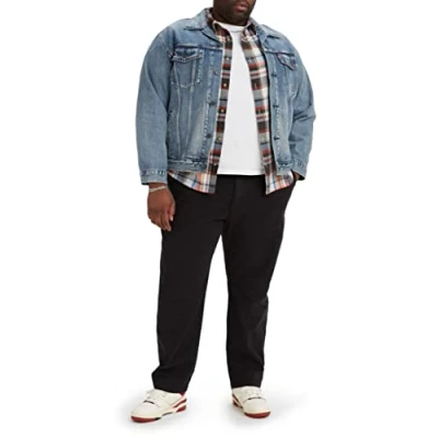 Abbildung von Levi&#039;s Herren XX Chino EZ Taper II Big &amp; Tall Hose Mineral Black Shady (Schwarz) 1XL