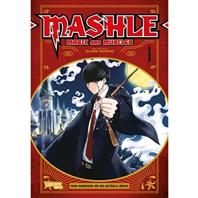 Abbildung von Mashle: Magic and Muscles 1: Witzige und verrückte Fantasy Action für Fans von Magie gestählten Muskeln!