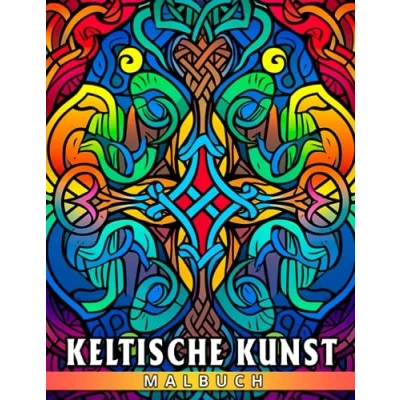 Abbildung von Keltische Kunst Malbuch: Mandala Muster zum Ausmalen für Erwachsene sind tolle Geschenke Männer und Frauen, perfekt Geburtstage, ... Entspannung sogar Scherzgeschenke.