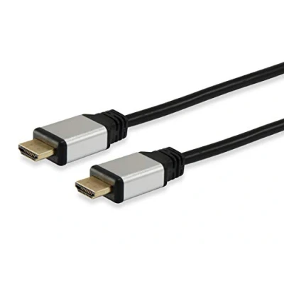 Abbildung von Equip High Speed HDMI Kabel 2.0 4K/60 HZ St/St Aluminiumgehäuse, 5,00 m