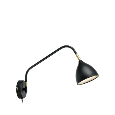Abbildung von Valencia Nachttischlampe Schwarz