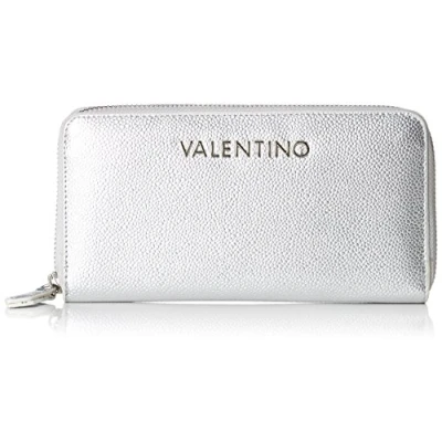 Abbildung von Valentino Bags Divina GELDBÖRSE 19 CM Geldbörse, Damen, Größe: One Size, Argento