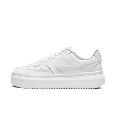 Abbildung von Nike Damen Court Vision Alta Wanderschuh, White/White White, 40 EU