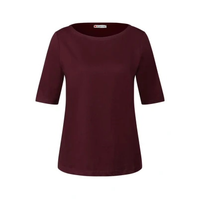Abbildung von Street One Tshirt basic, Damen, Größe: 40, Rot